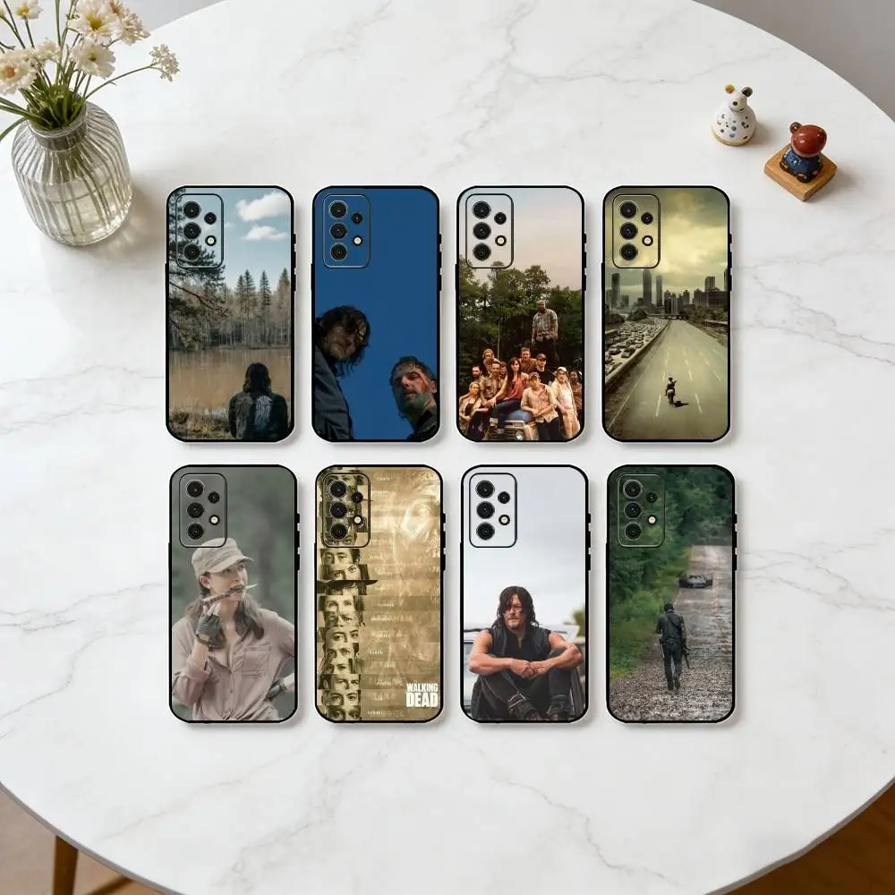 TWD T-The Walking Dead  Phone Case For Samsung S25,S24,S21,S22,S23,S30,Ultra,S20,Plus,Fe,Soft Silicone Black Cover