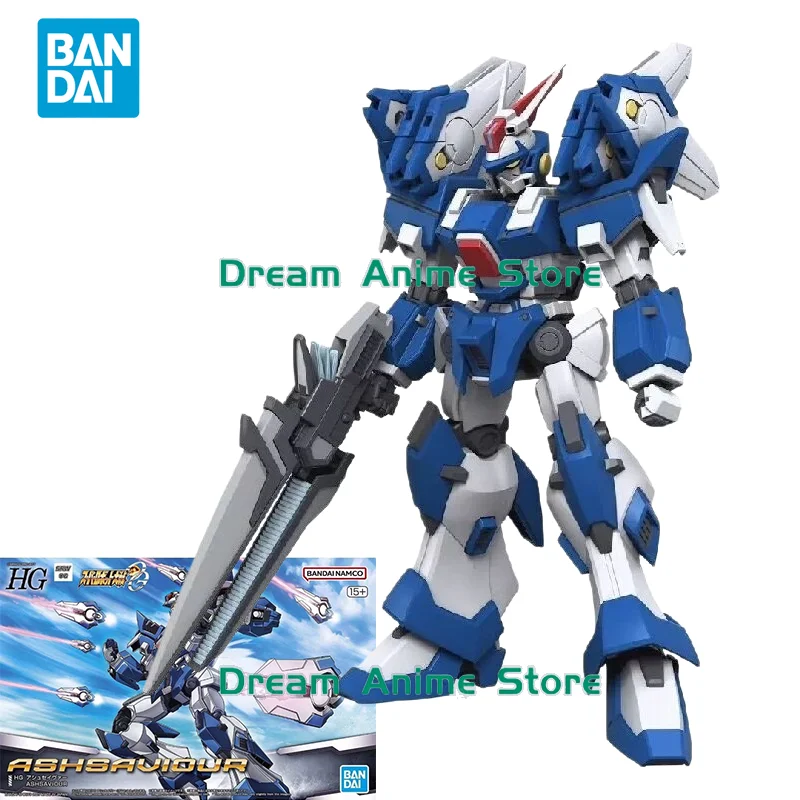 

Bandai Original Super Robot Wars ORIGINAL GENERATION Anime HG ASHSAUIOUR Action Figure Assembly Model Toys Gifts for Children