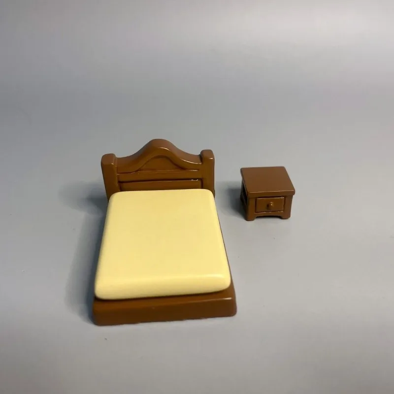 Antike Puppe Miniatur Tisch möbel weiß Puppenhaus Stuhl Sofa Hocker Modell Puppenhaus Dekor Spielzeug Dekoration Zubehör