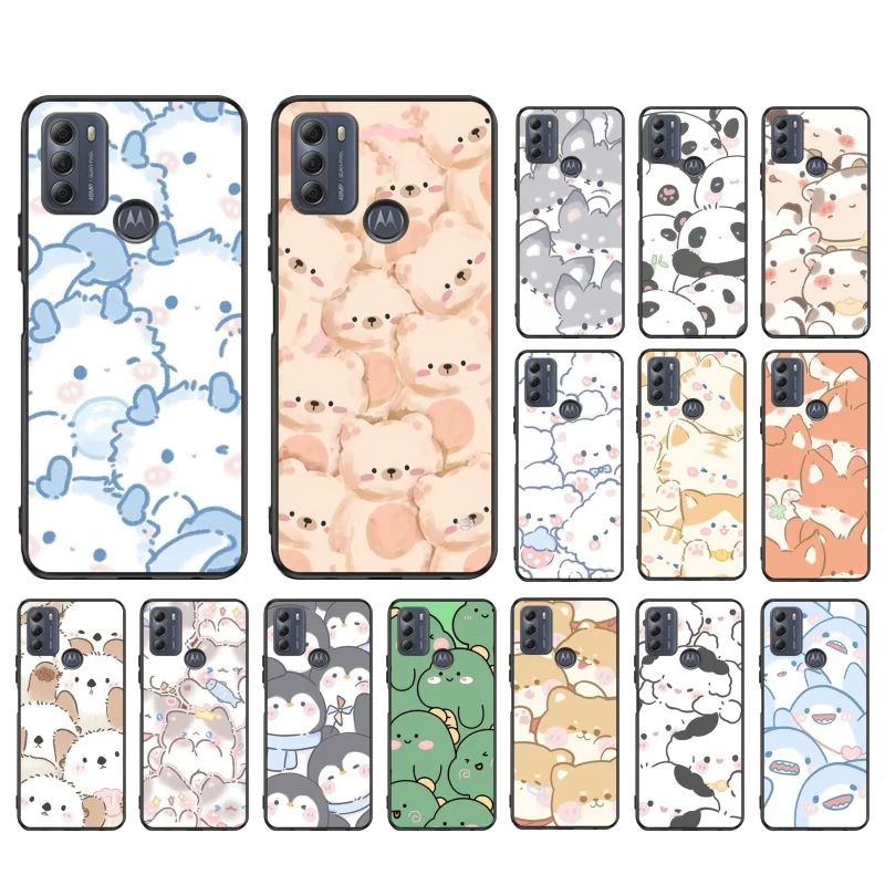 

Baby Animal Dog Panda Case For Motorola Edge 50 40 Pro 50 40 30 Ultra Neo Fusion Moto G84 G54 G85 G62 G53 G72