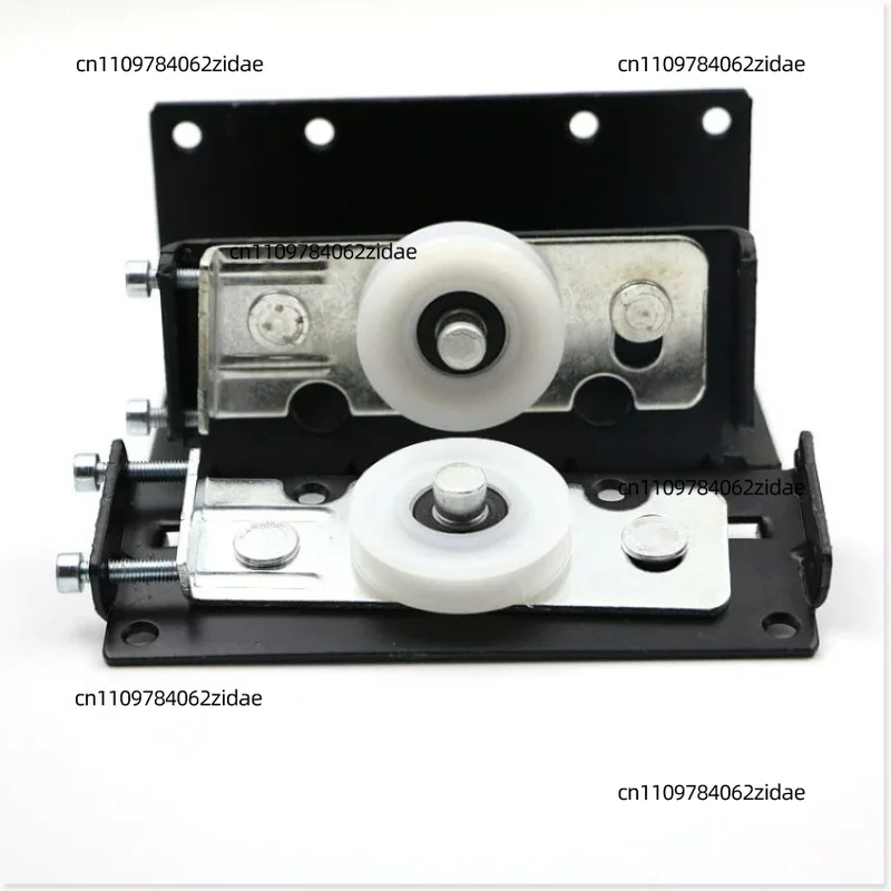 For Heavy Duty Hanging Sliding Door Roller with Damper Wardrobe Cabinet Closet Suspended Door Wheel