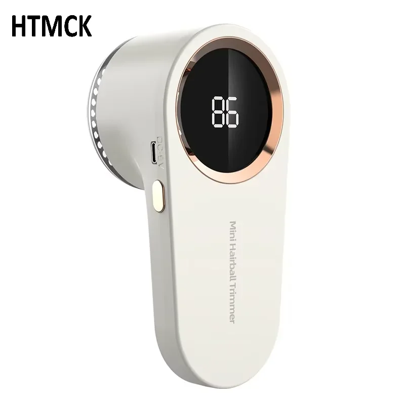 LED display Electric Fabric Shaver USB Rechargeable Clothes Lint Remover Portable Sweater Fuzz Pellet Trimmer for Home Use