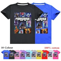 Fortnite T-Shirt Summer Cartoon Children Short Sleeve T-Shirt for Boys Girls Kids TShirt Clothing Print Clothes