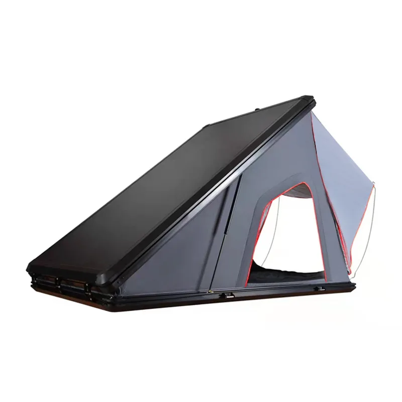 

Aluminum alloy roof tent house triangle fully automatic folding outdoor camping self-driving tour SUV Car on-board