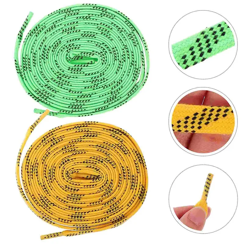 AB68 Hockey Skate Veters Hockey Veters Brede Schaatsen Kanten Band Ijshockey Skate Accessoires Voor Ijshockey