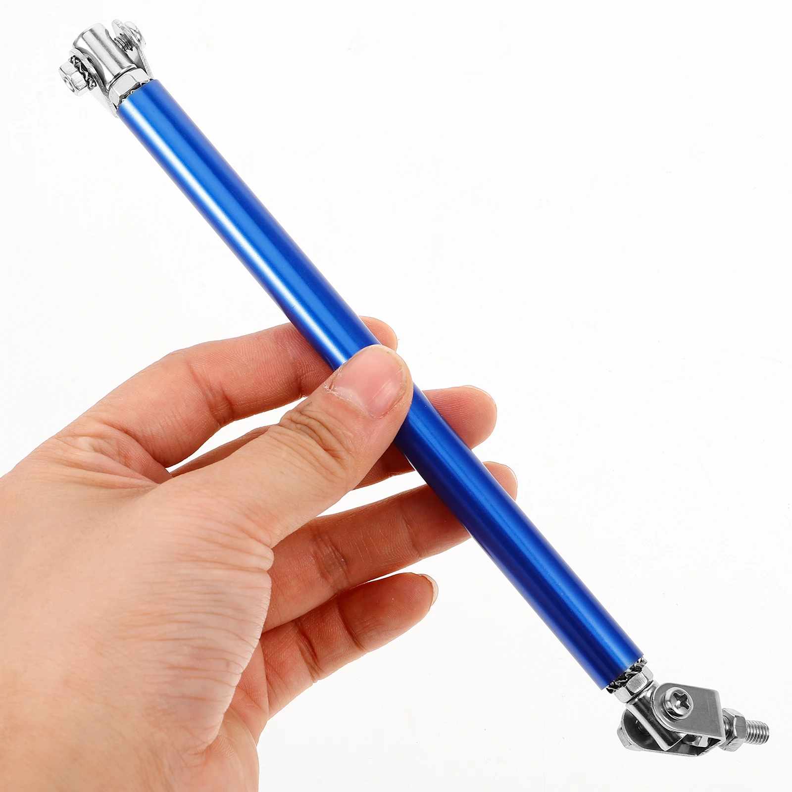 

1 Pair Bumper Support Rods Adjustable Retractable Reinforced Strut Car Modification Front Bumper Lip Splitter Rod Stabilizer