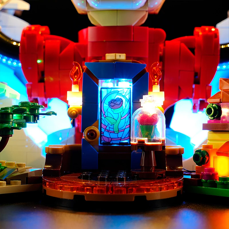 DIY LED Light Kit สําหรับ LEGO 21352 Wizarding world (เฉพาะ LED Light, ไม่มีบล็อกรุ่น)