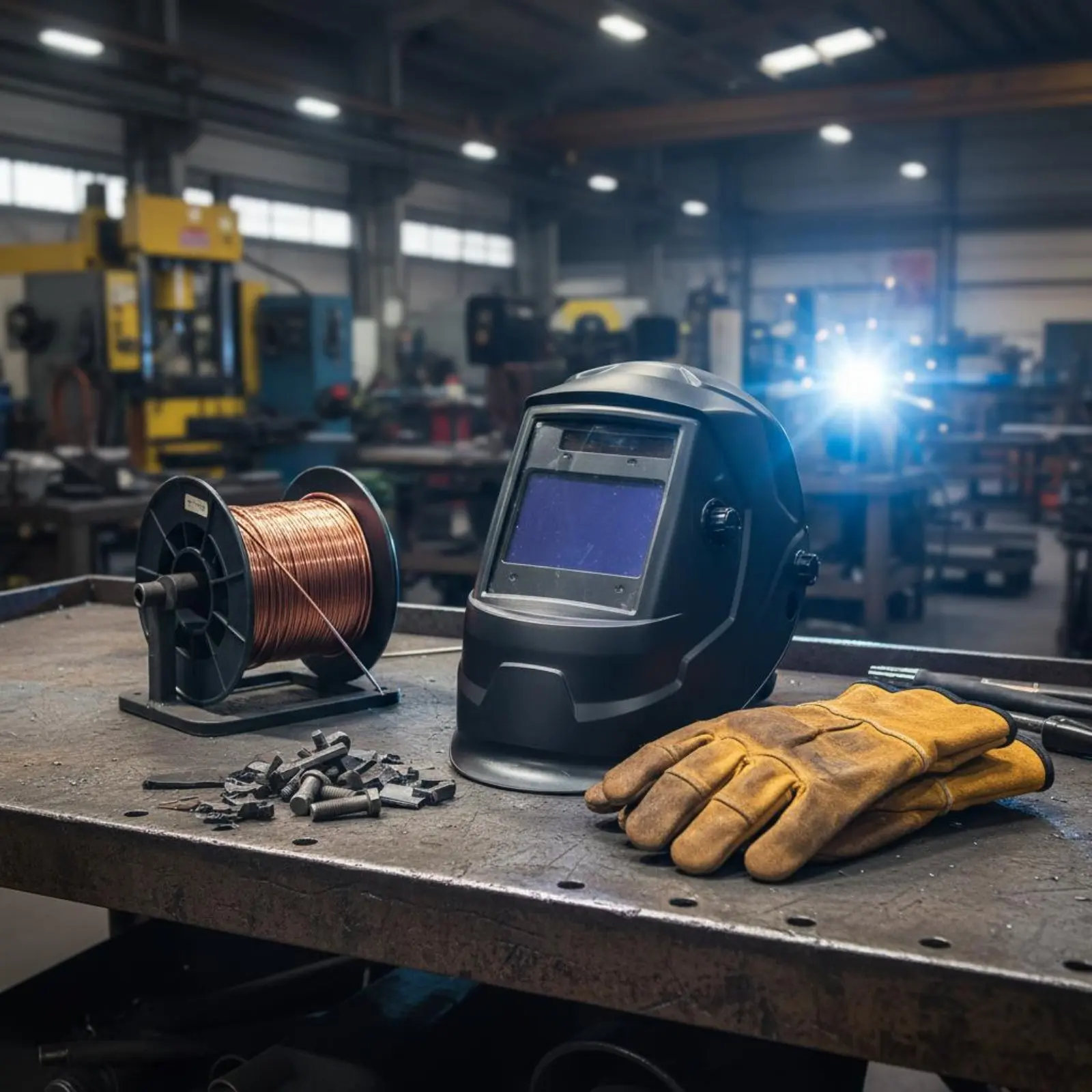 auto-darkening-metalworking-helmet-infrared-protection-solar-powered-metalworking-hood-adjustable-welder-helmet-double-power