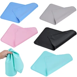 Waterproof Pet Food Pad Pet Mat Dog Cat Solid Color Silicone Non-Stick Pet Bowl Drinking Mat Dog Feeding Placemat Easy Washing