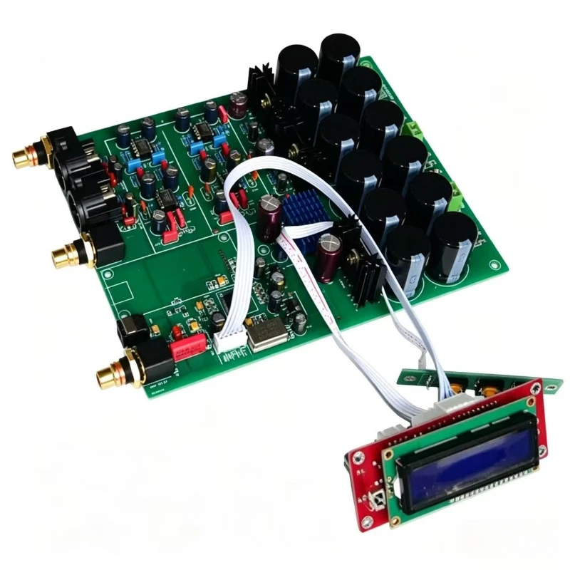 Es9038pro balanced luxury dac decoder digital interface amanero hard decoding supports dsd