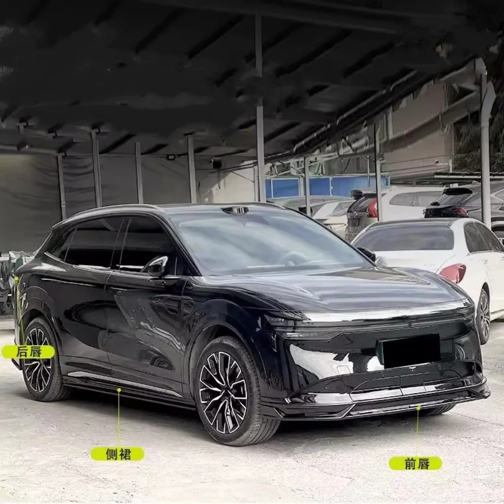 

For ZEEKR 7X Body kit modified Gloss black Surround Front lip Rear lip Side skirt Car Accessories