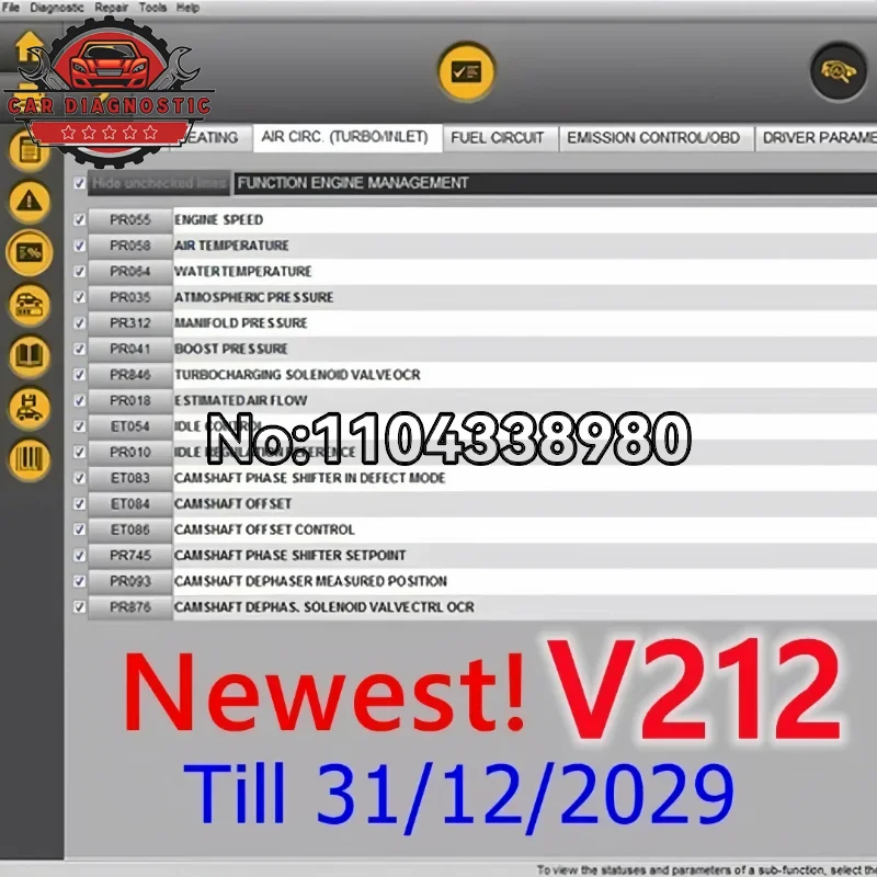 2025 أحدث SW V215 V212 V209 V220 لرينو يمكن كليب أداة تشخيصية هدايا مجانية + Reprog V191 + Dialogys V4.72 Automot #3