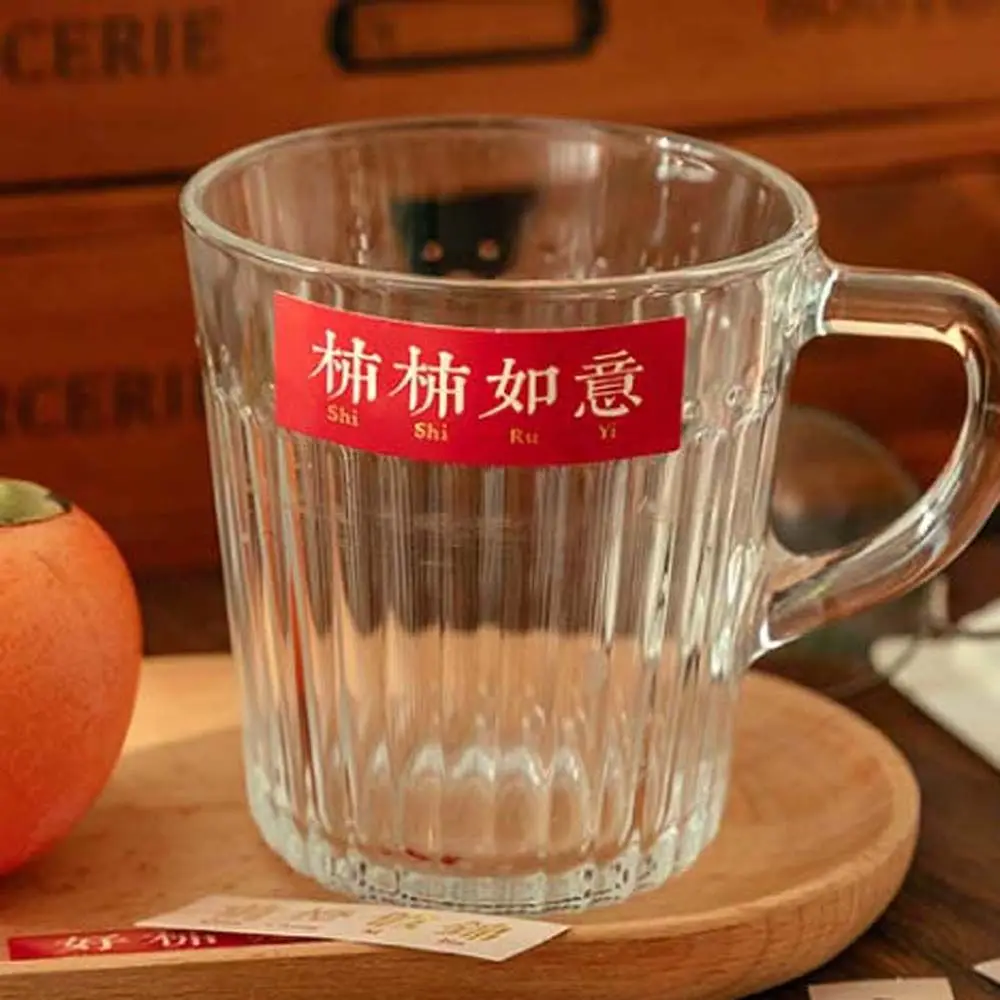 Bronzing Chinese karakters Chinees Nieuwjaar Briefpapier Sticker Rode Decoratieve Sticker Zegen Woorden Sticker Schoolbenodigdheden