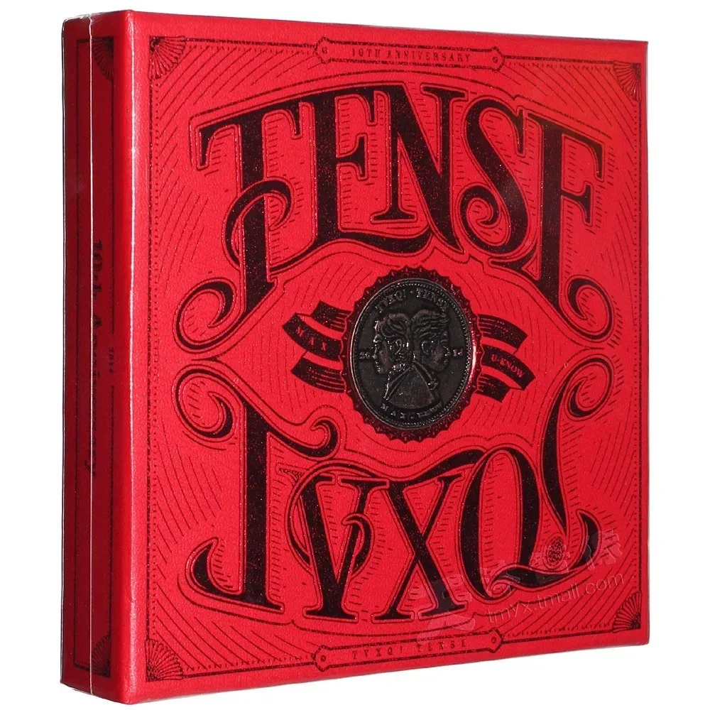 

TVXQ! 7-й альбом TENSE CD + фотокнига + подписанная карта + монета - K-Pop | Коллекционный набор для любителей и ежедневного прослушивания