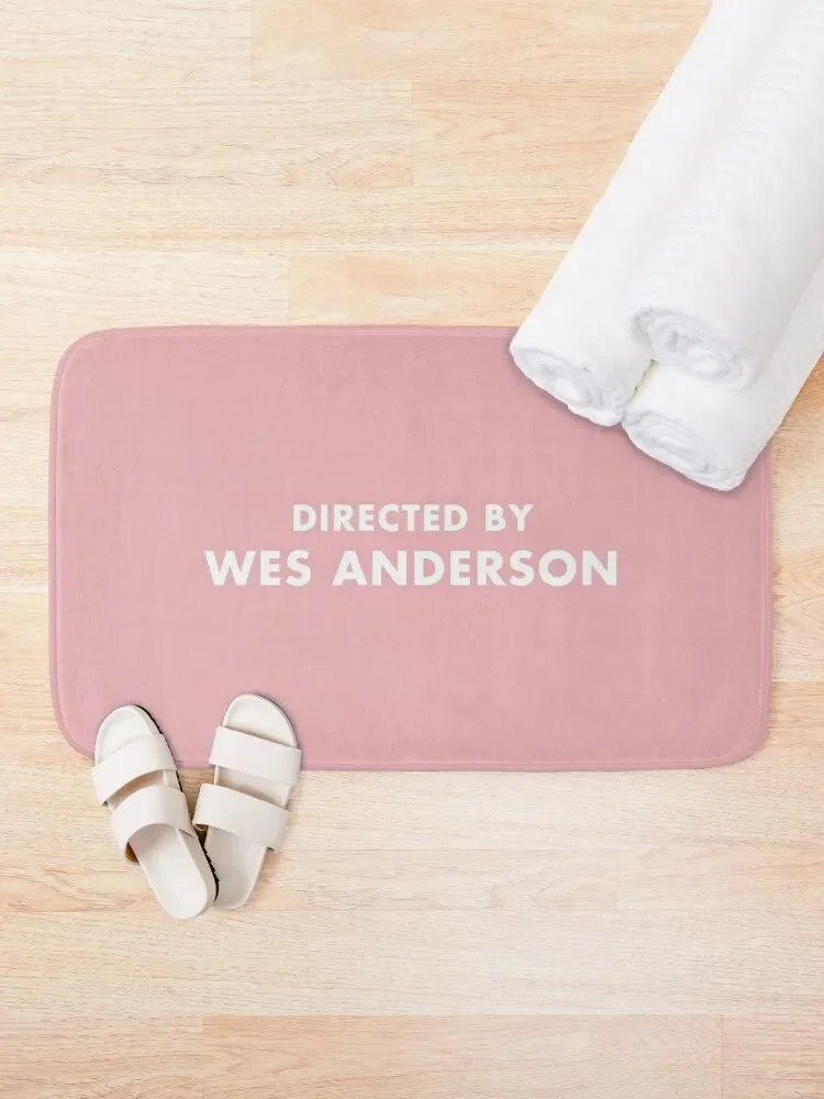 Directed by Wes Anderson Bath Mat Non-Slip Bathtub Floors Mat