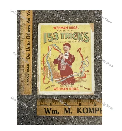 New Book of 153 Tricks by Wehman Bros Magic tricks (Instant Download) Quickly send
