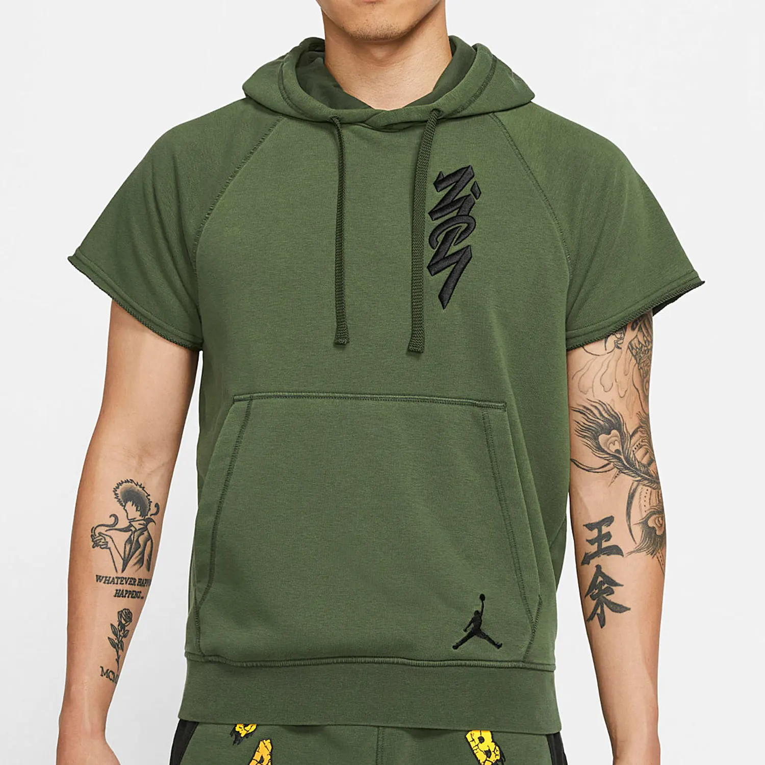 

Мужская спортивная толстовка с капюшоном и короткими рукавами Nike Authentic JORDAN DA9843-335