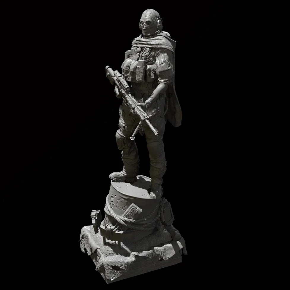 50mm 75mm 100mmResin model kits figure colorless and self-assembled 3D Printing  TD-6613/3D