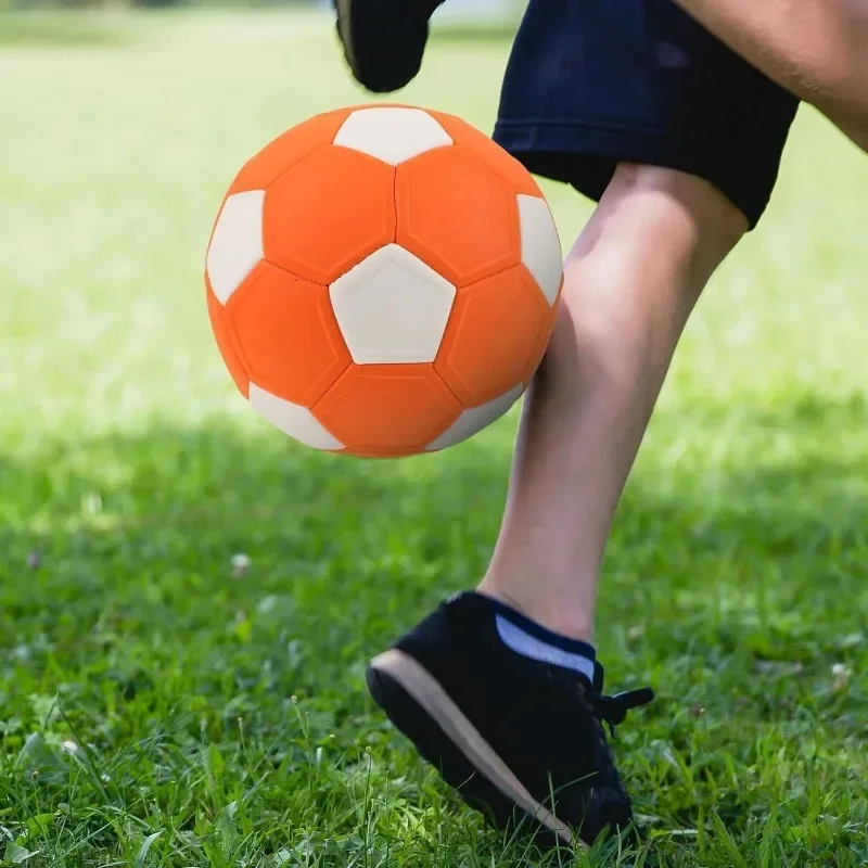 Tamanho 3,4,5 brinquedo de futebol portátil bola de futebol esporte curva bola de treinamento reutilizável para jogo ao ar livre e indoor