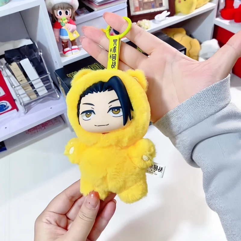 

Genuine Kawaii Jujutsu Kaisen 2 Cat Ear Plushie Series Blind Box Mystery Box Anime Toy Room Decoration Collect Festvial GiftS