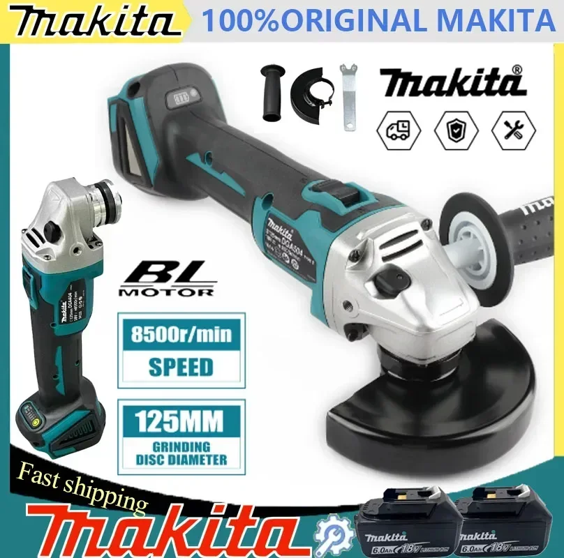 

Бесщеточная угловая шлифмашина Makita DGA404 100 мм, электрическая, для металла и дерева, аккумуляторная, для шлифовки, полировки и резки