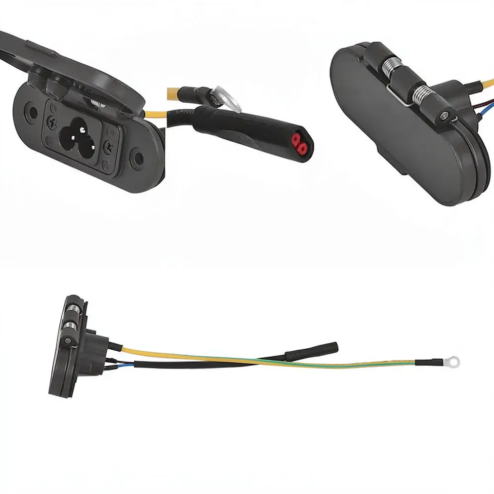 Power Supply Charging Interface For Segway Ninebot Max G30 Electric Scooter Socket Replacement Spare Parts Unit