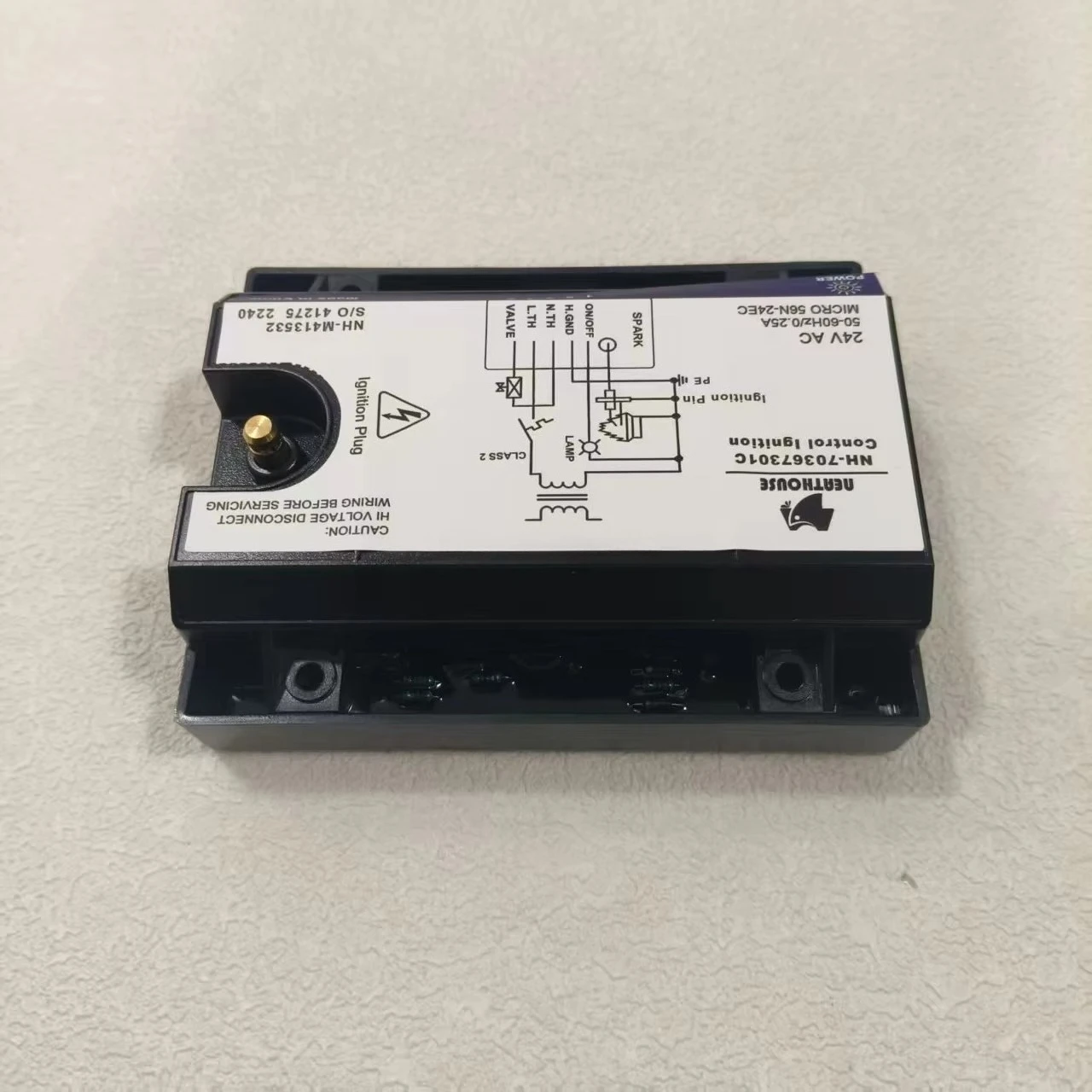 Laundry Plant 5-pin Industrial Automatic Commercial Dryer Air Dryer Gas Radiator Electronic Igniter NH-70367301P