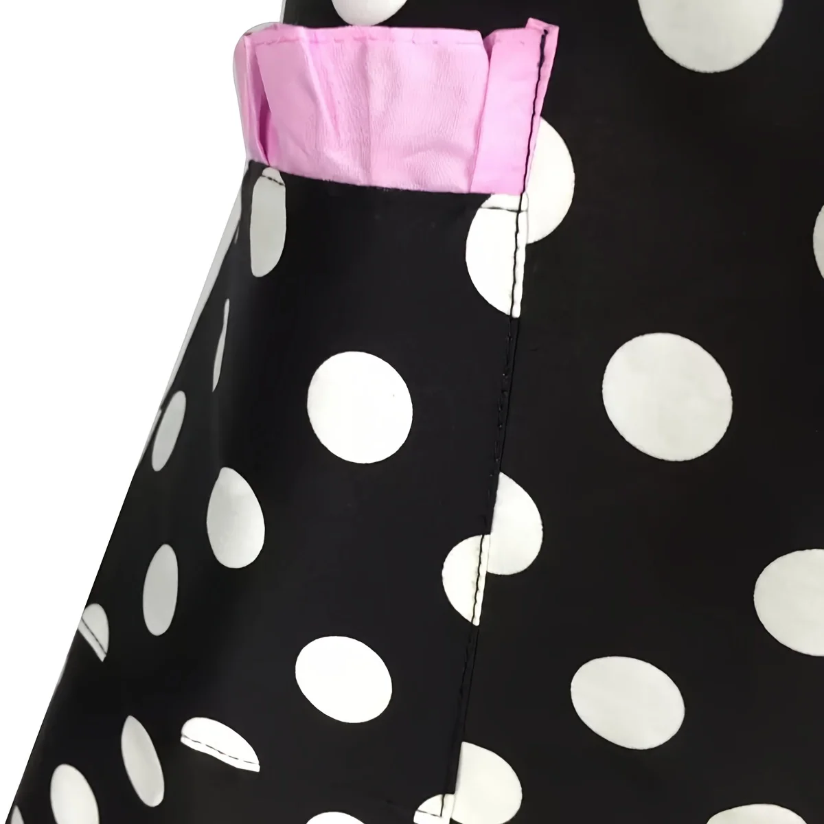 Cute apron retro polka dot apron ruffle retro cooking apron with pocket adjustable kitchen apron female chef Mother\'s Day gift