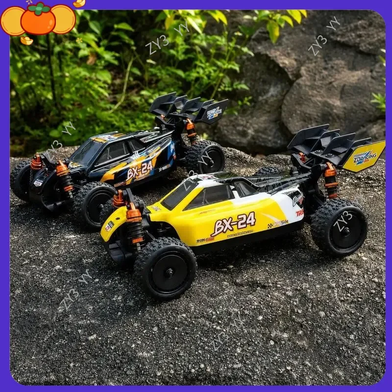 ！ZD Racing BX-24 Mini RC Buggy 4x4 1/24 Competition Grade Off Road Racing Car Aluminum Alloy Frame Jump Drift Climbing RTR Model