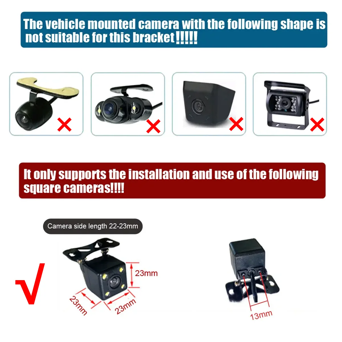 Car Rear View Camera Bracket for Peugeot 1007 208 301 308 Coupen 408 607 807 RCZ for Citroen C2 C3 C4 C5 C6 C8