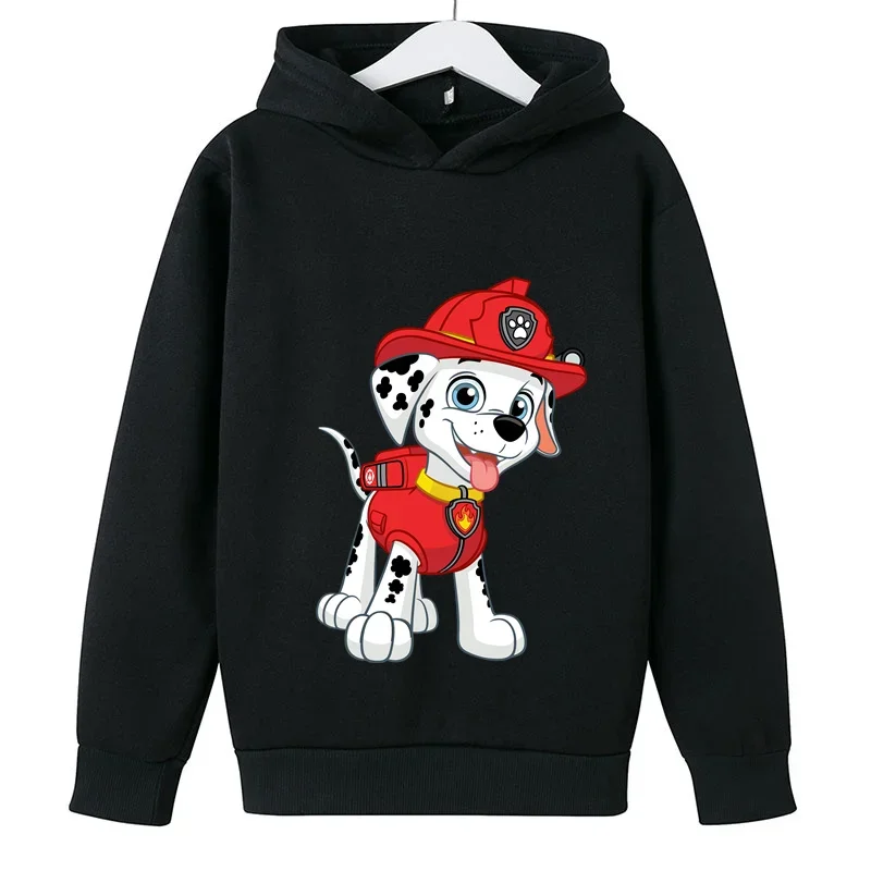 2024 Spring Kids Clothes Boys Girls Hoodies & Sweatshirts Long-sleeve Hoody Tops Girls PAW Patrol Clothings Sportwea