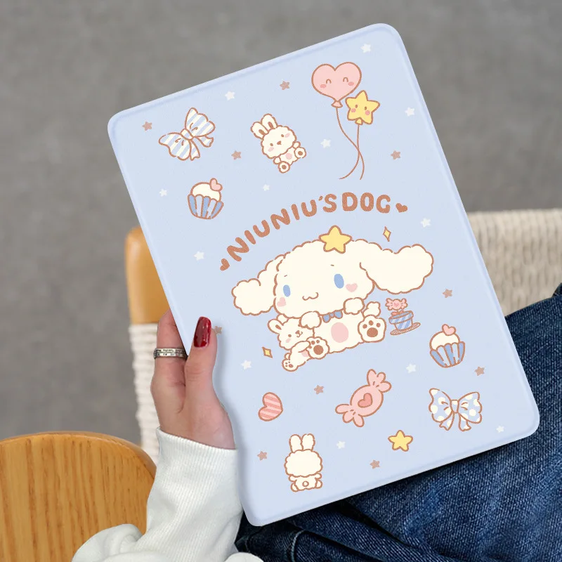 For iPad Air 4 Case iPad 10.2 9th 8th Generation Case Cinnamoroll Cartoon funda iPad Pro 11 case 2021Mini 5 10.5 Air 2 9.7 cover