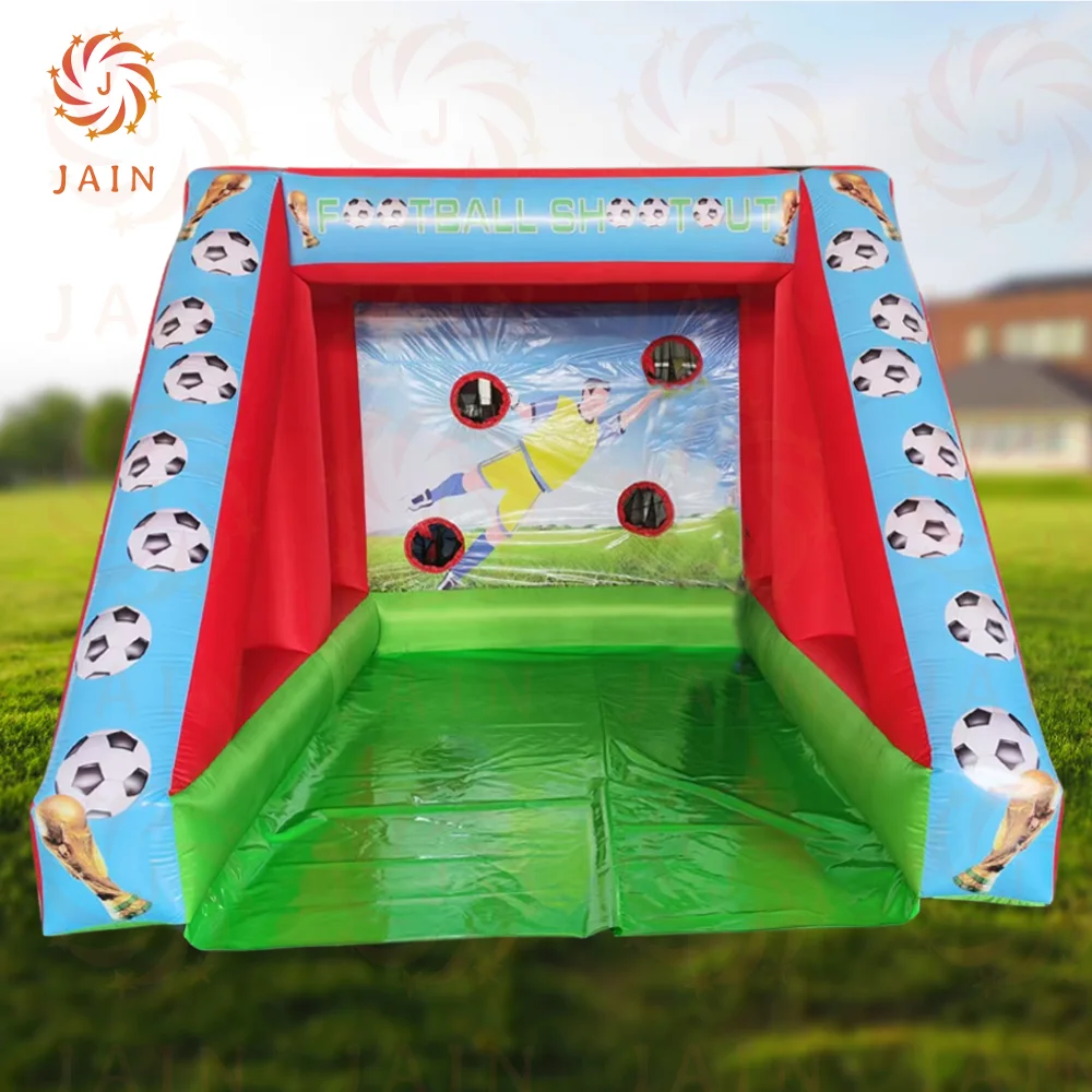 풍선 축구 슈팅 게임 옵션, 송풍기 포함, 풍선 축구 골 카니발 스포츠 게임, 렌탈 이벤트, 4x3m