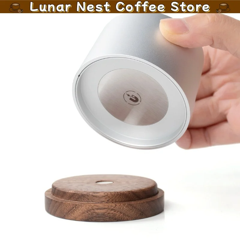 Airflow Coffee Filter Paper Storage Holder 58mm For Espresso Portafilter Moka Pot Round Coffee Filter Organizer For Home Barista