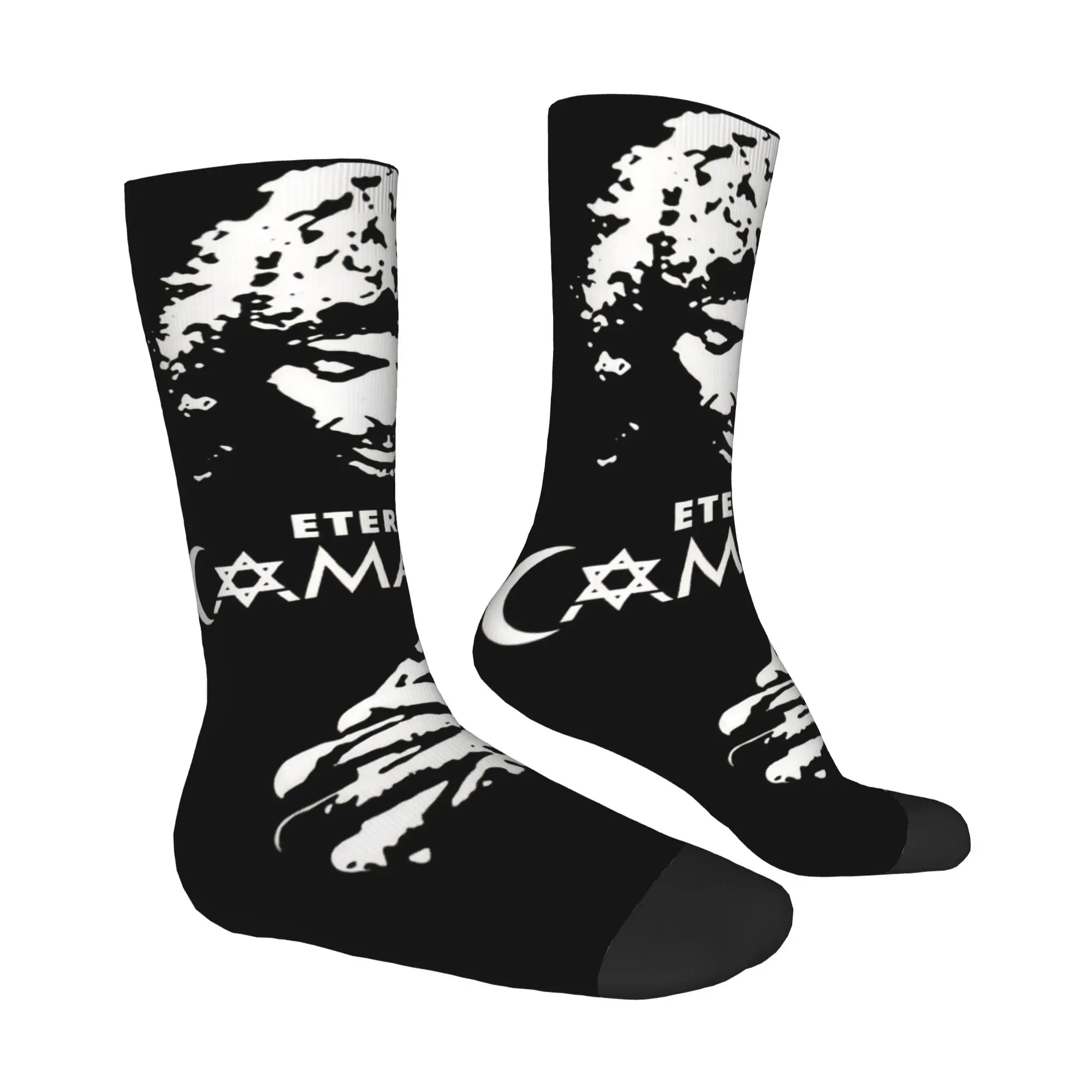 C-Camaron De La Isla Famous Musician Dress Socks Mens Womens Warm Fashion Island Shrimp Flamenco Singer Crew Socks
