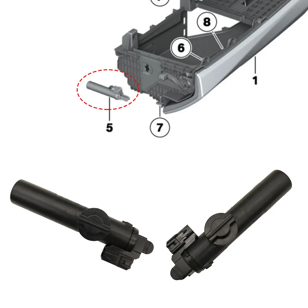 

For BMW F10 F06 F07 Car Glove Box Damper Spring Brake Element Replacement For BMW 5 6 Series 520 523 528 630 535GT 51169142637