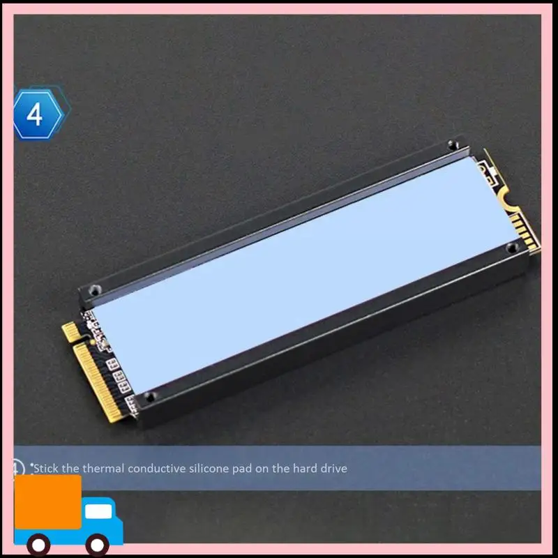 

Professional M2 SSD Heatsink Cooler Temperature OLED Digital Display M.2 2280 NVME SSD Solid State Hard Disk Radiator Heat