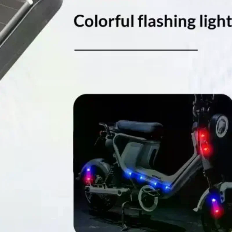 LED Solar Car Warning Light Mini Wireless Anti-Theft Flashing Lamp Simulated Dummy Alarm Security Light for Car Motorcycle Truck