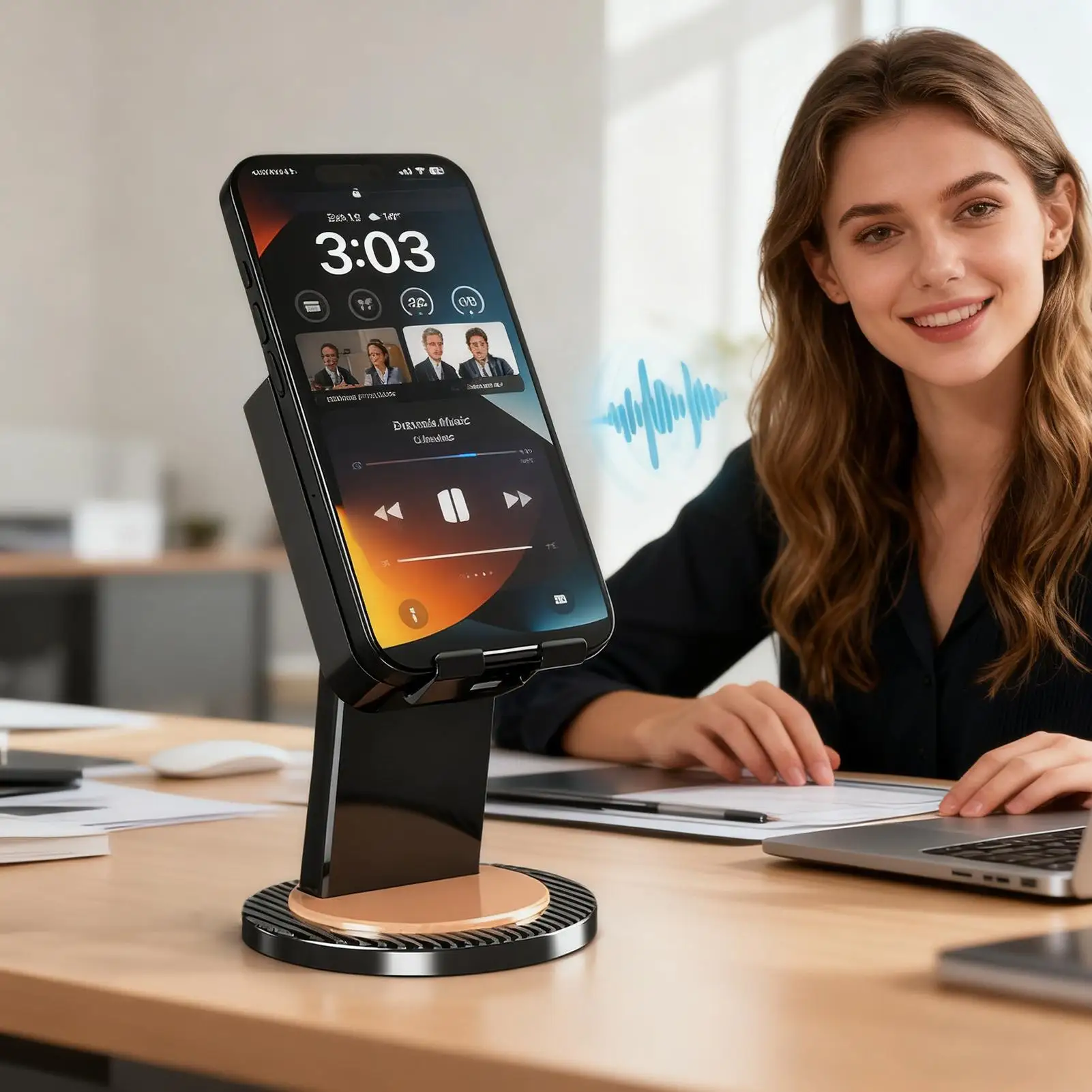 

Усилитель динамика телефона, умные противоскользящие крутые гаджеты, подставка для динамика сотового телефона для мужчин, сувениры на день рождения, Рождественскую вечеринку