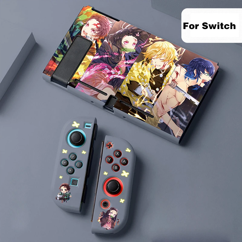 Funny Anime Protective Shell For Nintendo Switch Case Soft TPU Cover Protection Shell Game Joycon Case for Switch Accessories