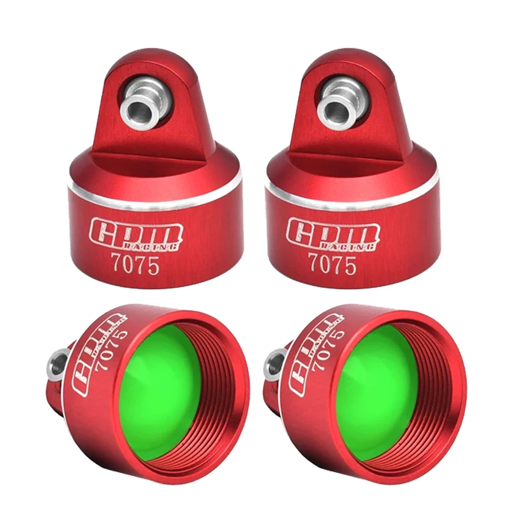 GPM ل Traxxas 1/8 MAXX سلاش 6S 1/10 MAXX 2.0 WideMaxx 4WD شاحنة كبيرة RC سيارة معدن الألومنيوم امتصاص الصدمات غطاء تغليف 8964