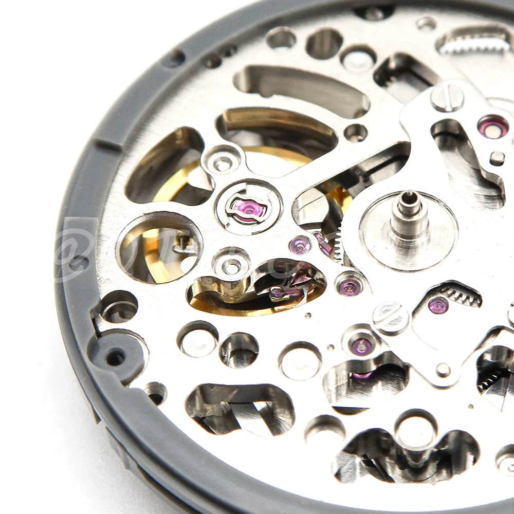 Japan Original TMI NH70 Skeleton Watch Movement Mechanical