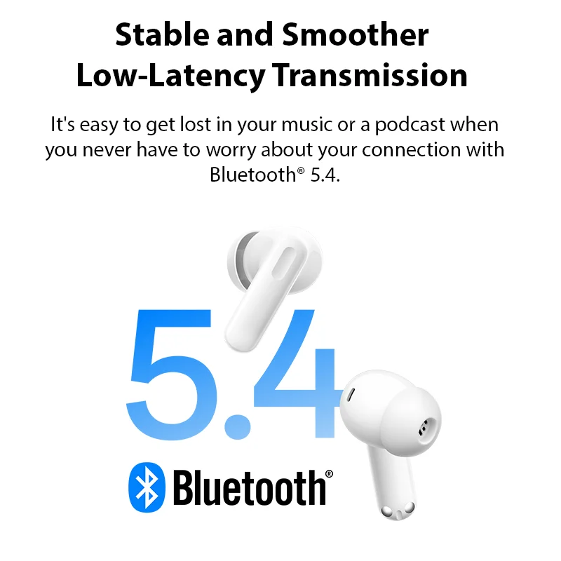 الإصدار العالمي OPPO Enco Buds3 Pro سماعة أذن لاسلكية حقيقية، عمر بطارية 54 ساعة، محرك ديناميكي 12.4 مم، BT 5.4، IP55 #4