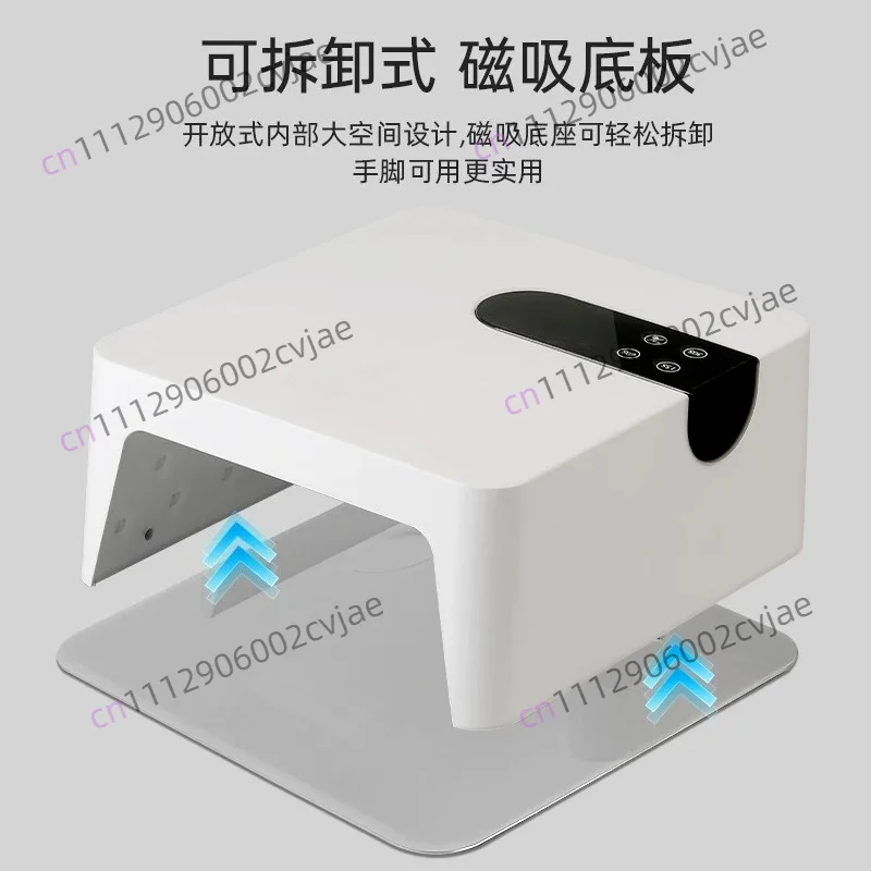 Hot Selling Nail Art Phototherapy Machine Quick Drying Nail Polish Baking Machine Nail Polish Dryer EU Plug view 5