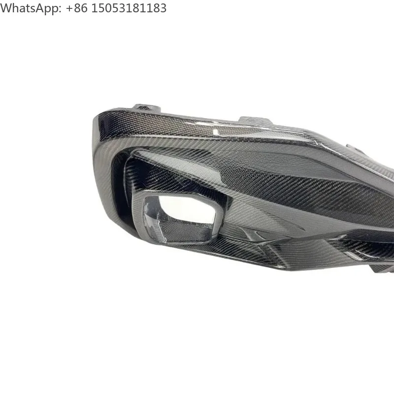 LD Style Carbon Fiber Rear Bumper Diffuser Spoiler for B X6 G06