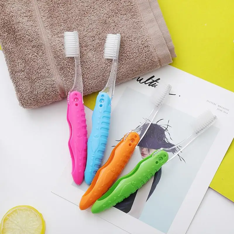 

1 шт. портативная одноразовая складная зубная щетка для путешествий, кемпинга, походов, инструмент для чистки зубов, складная дорожная зубная щетка