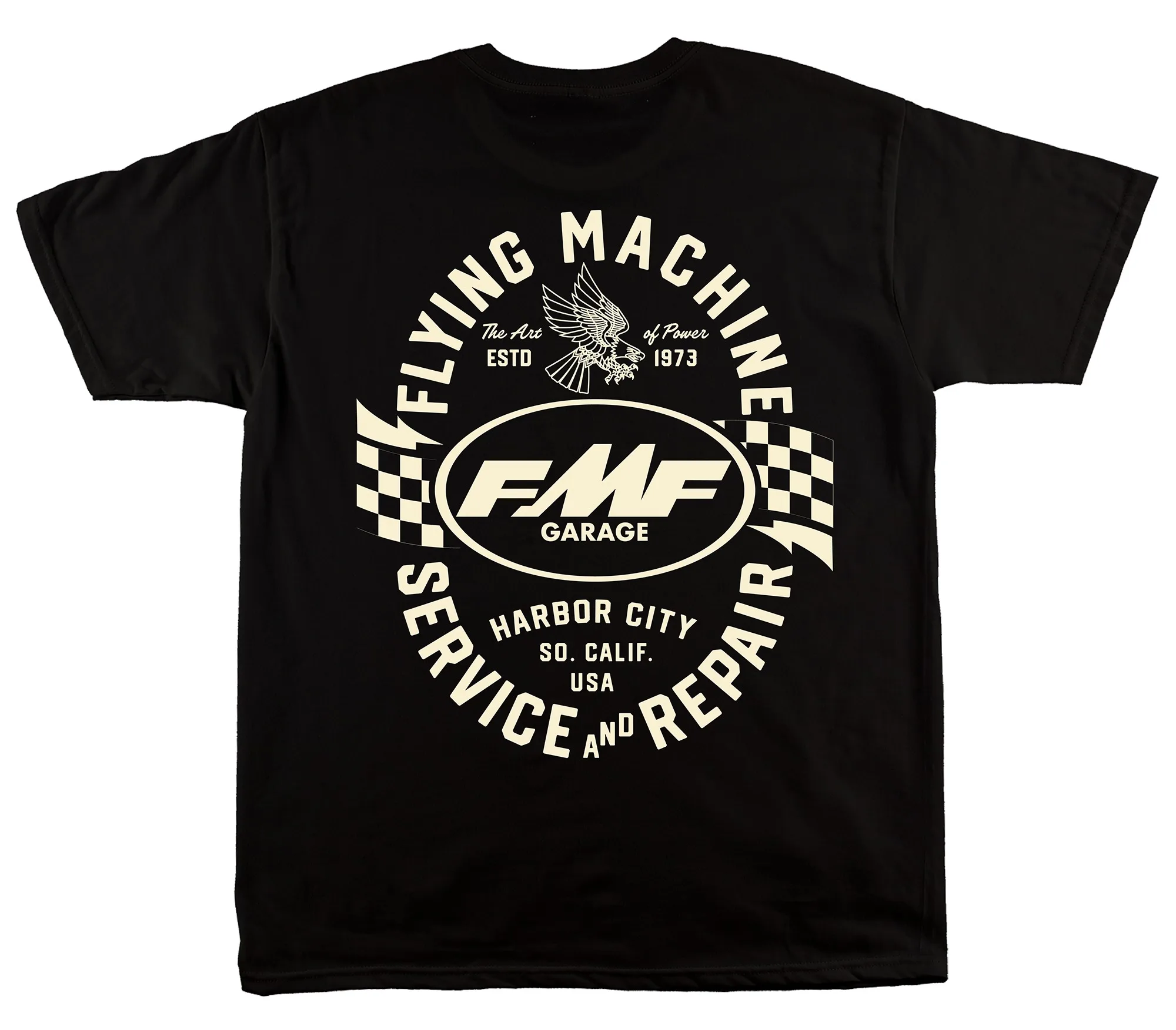 Flight Ready FMF Racing Off Road Motorcycle Exhaust Brand Graphic T-Shirt Cotton Men Women Streetwear Tee