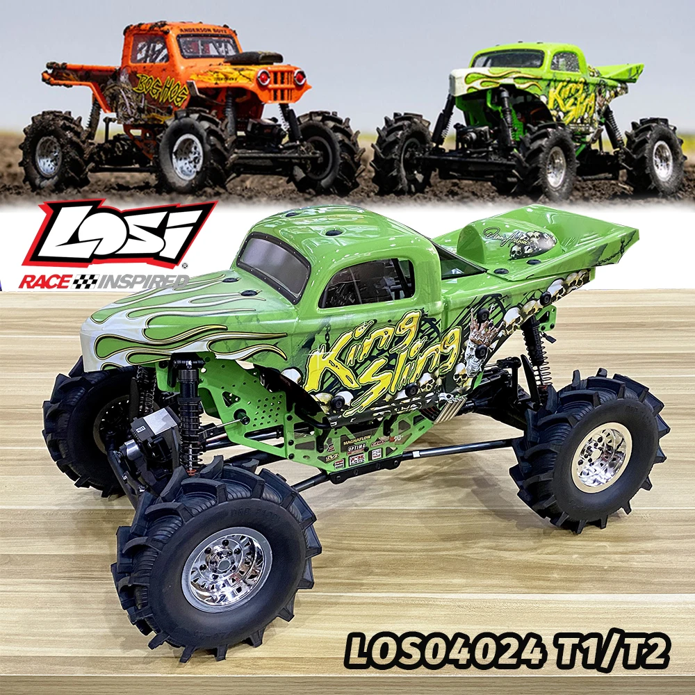 

Losi 1/8 LMT Mega Truck Bog Hog 4S 4X4 RTR Бесщеточный радиоуправляемый электрический пульт дистанционного управления Модель автомобиля Rock Crawler Игрушки для взрослых и детей