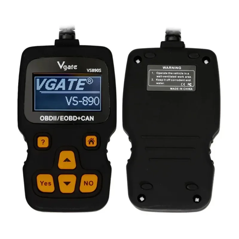 Vgate VS890S Obd2 الماسح الضوئي التشخيصي VS890 Vgate أداة المسح الضوئي VS 890 CAN-BUS قارئ رمز السيارة متعدد اللغات