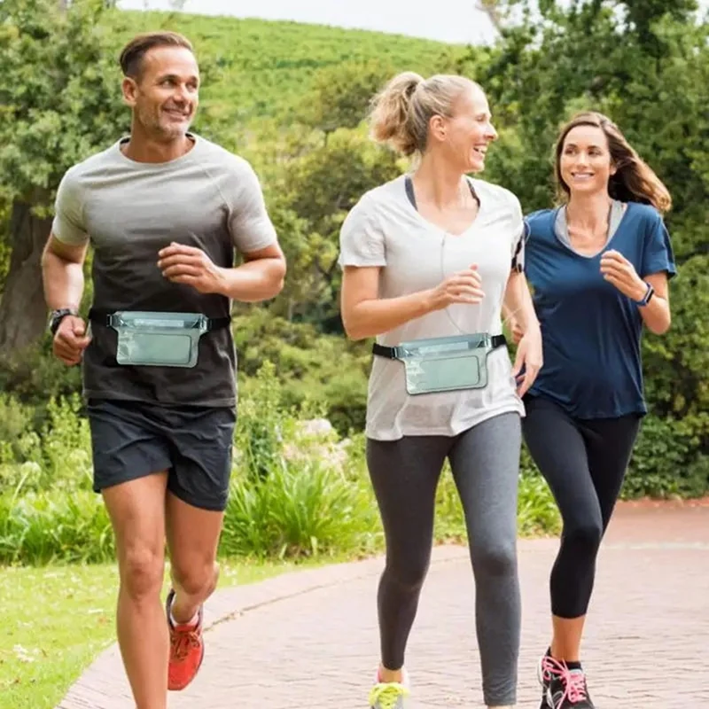 حقيبة سباحة مقاومة للماء من بولي كلوريد الفينيل ، انزلاق للتزلج ، الغوص ، حزمة خصر الكتف ، حقائب هاتف خلوي تحت الماء ، غطاء حافظة للشاطئ ، جديد